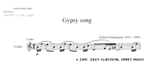 Thumb image for Gypsy song