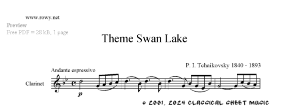 Thumb image for Theme Swan Lake