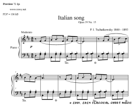 Thumb image for Italian song