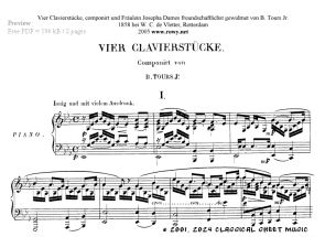 Thumb image for Clavierstuck Op 2 No 1