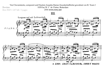 Thumb image for Clavierstuck Op 2 No 3