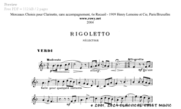 Thumb image for Selection Rigoletto