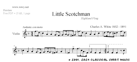 Thumb image for Highland Fling Little Scotchman