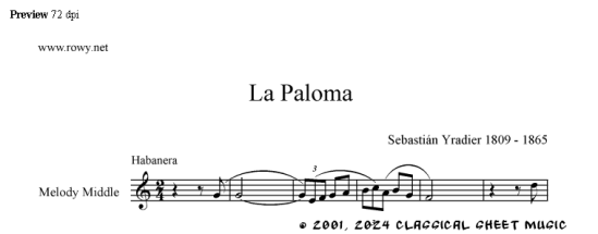 Thumb image for La Paloma M